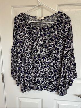 Umgee Leopard Print Top | Size 1XL